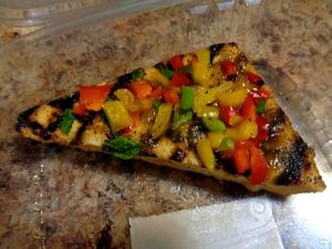 Apricot glazed tofu steak from deli at Mustard Seed Market - Highland Sqaure in Akron