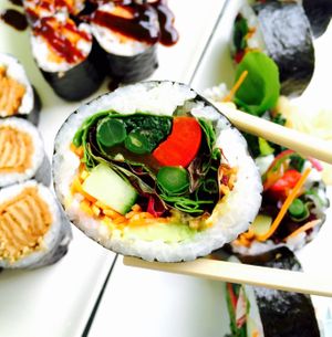 delicious rolls  at Sushi 86 in Cleveland