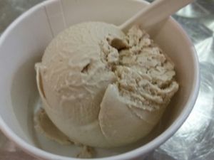 maple ice cream at Cosmic Treats in Toronto