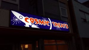 Cosmic Treats at Night at Cosmic Treats in Toronto