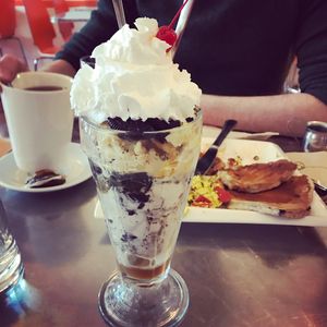Vegan sundae at Cosmic Treats in Toronto