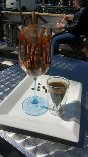 Decadent affogato :) at Cosmic Treats in Toronto