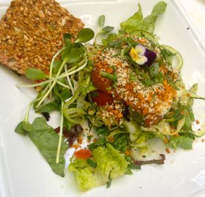 Raw Pasta at Rawtopia Living Cuisine and Beyond in Millcreek