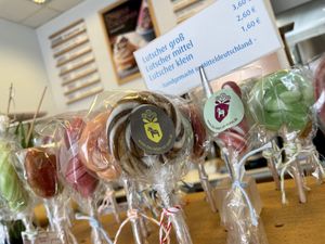 lollypops at Zucker & Zimt in Erfurt