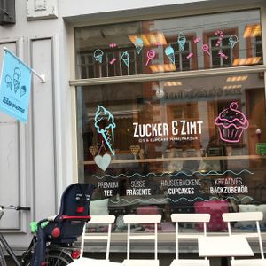 store front at Zucker & Zimt in Erfurt