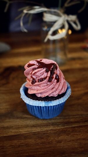 Chocolate with  berries at Zucker & Zimt in Erfurt