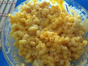 Vegan Mac & Cheezzzz at Eden's Vegan Juice Bar Cafe in Palm Coast