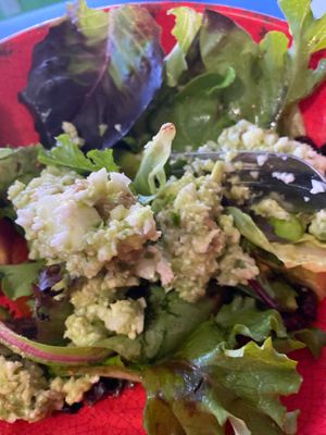 Happy Salad at Eden's Vegan Juice Bar Cafe in Palm Coast