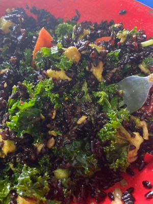 Kale Avocado salad  at Eden's Vegan Juice Bar Cafe in Palm Coast