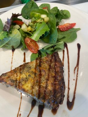 Vegan Garden Quiche  at Eden's Vegan Juice Bar Cafe in Palm Coast