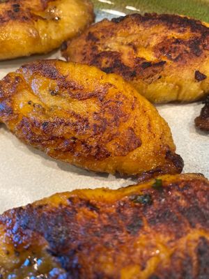 Sweet Plantains  at Eden's Vegan Juice Bar Cafe in Palm Coast