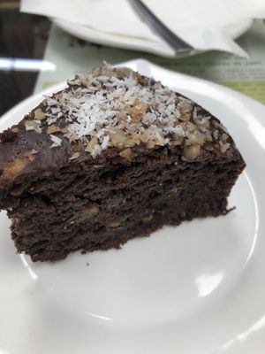 Brownie  at Loving Hut in Addis Ababa