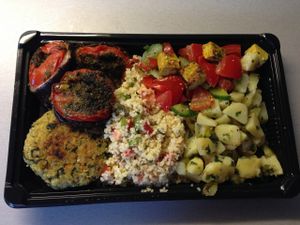 Take away antipasti @ Blattgrün, Bremerhaven at Blattgrün in Bremerhaven