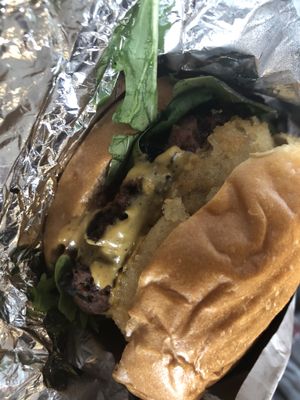 The Skyscraper Burger  at Blossom du Jour - Upper West Side in New York City