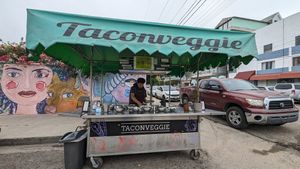  at TacoNveggie in Tijuana