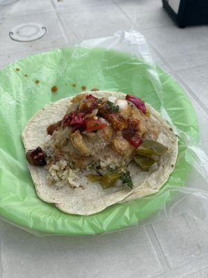   at TacoNveggie in Tijuana