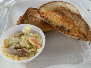 Reuben with Potato Salad at Lovin' Spoonfuls in Tucson