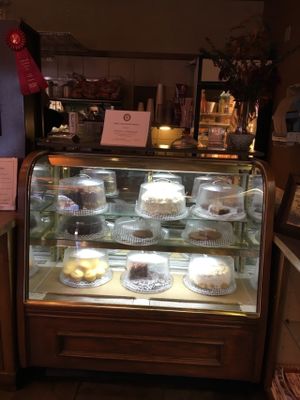 dessert case at Lovin' Spoonfuls in Tucson
