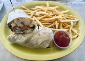 Buff cauliflower burrito   at Lovin' Spoonfuls in Tucson