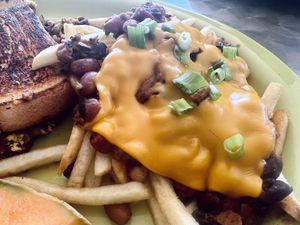 Chili cheese fries  at Lovin' Spoonfuls in Tucson