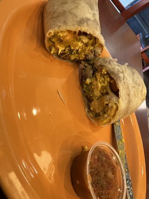 Southwest Breakfast Burrito  at Lovin' Spoonfuls in Tucson