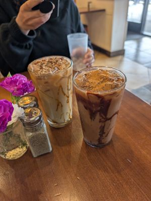 Chocolate horchata & butterscotch cold brews at Lovin' Spoonfuls in Tucson