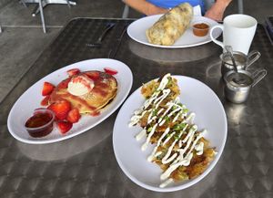 Delicious breakfast!! at Lovin' Spoonfuls in Tucson