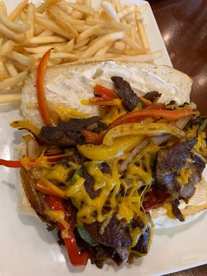 Philly cheesesteak  at Lovin' Spoonfuls in Tucson