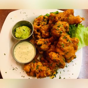 Cauliflower buffalo wings at Lovin' Spoonfuls in Tucson