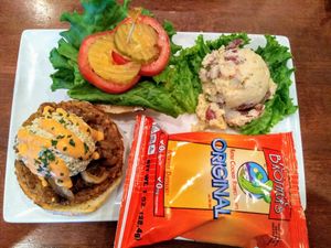 Wildcat with potato salad at Lovin' Spoonfuls in Tucson