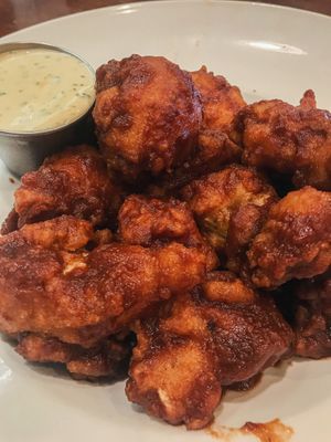 BBQ cauliflower  at Lovin' Spoonfuls in Tucson