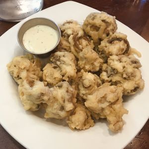 Battered Mushrooms with  housemade ranch at Lovin' Spoonfuls in Tucson