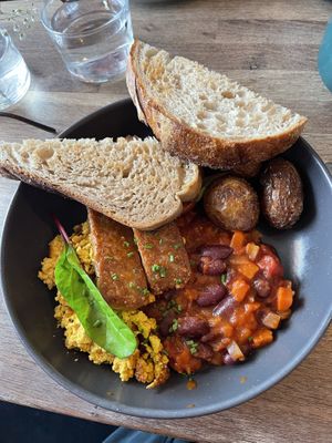 Vegan full English   at Urban Bistro in Bratislava