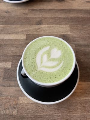 Oat milk matcha   at Urban Bistro in Bratislava