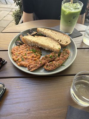 Vegetarian breakfast (without egg)   at Urban Bistro in Bratislava