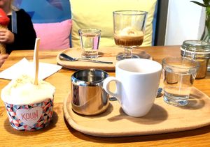 They also serve great coffee.  at Koun in Bratislava