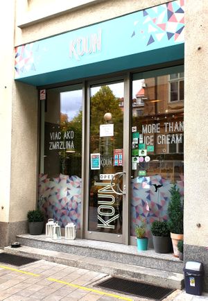 Store front.  at Koun in Bratislava