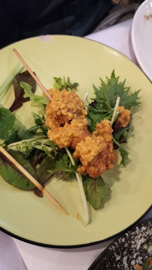 Satay skewers at Vegie Mum in Doncaster