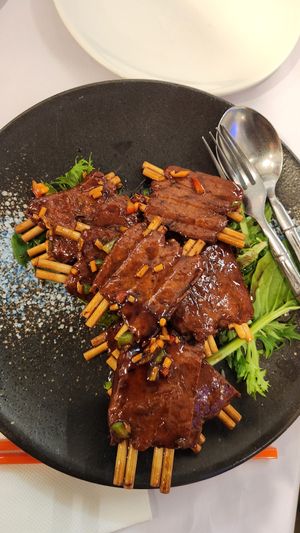 Spare ribs at Vegie Mum in Doncaster