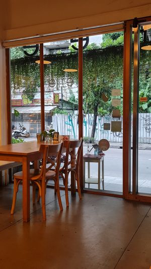 Seating at Theera in Bangkok