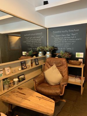 my most comfy spot in bkk so far! at Theera in Bangkok