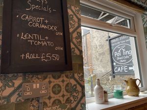   at The Little Potting Shed Cafe in Oban