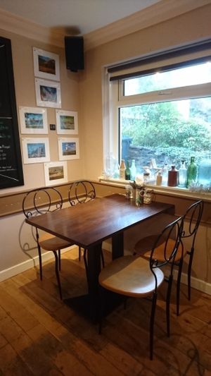 interior  at The Little Potting Shed Cafe in Oban