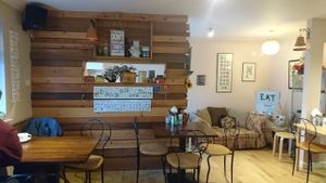 interior  at The Little Potting Shed Cafe in Oban