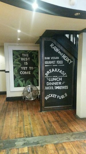 Inside at Raw & Roxy in Cape Town