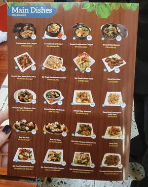 Menu at Bo De Trai in Footscray