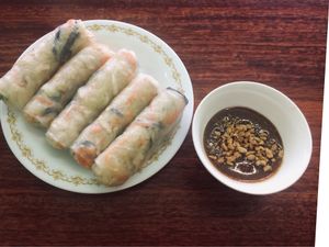 Rice Paper Rolls $6.50 & amazing!! at Bo De Trai in Footscray