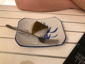 Sakura mochi at Matcha Komachi in Vienna