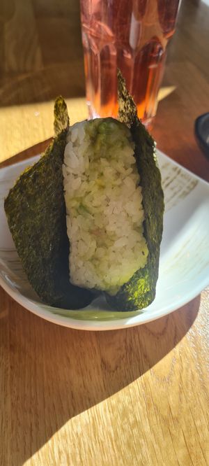 Onigiri Avocado at Matcha Komachi in Vienna