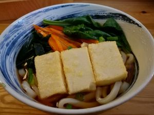 tofu udon at Matcha Komachi in Vienna